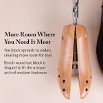 Brown Cowboy Boot Stretcher - Men's Professional