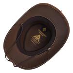 Men's and Women's Leather Outback Cowboy Hat