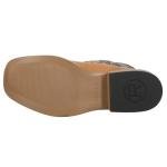 Brown Basic Square Toe Cowboy Boots for Men