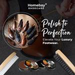 Traditional Leather Cowboy Boot Brush Set