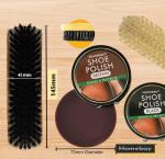 Traditional Leather Cowboy Boot Brush Set