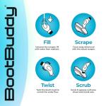 Boot Buddy Cleaner Brush for Outdoor Footwear
