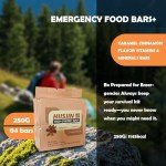 20-Year Caramel Cinnamon Energy Bar Survival Pack