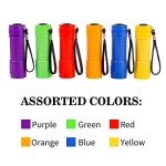 Whaply Mini Flashlights - Pack of 30 Colors