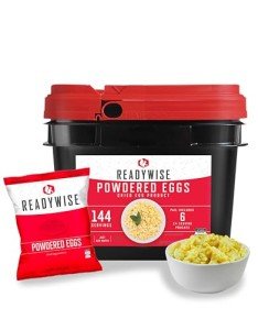 ReadyWise Powdered Eggs Bucket - 144 Servings