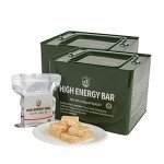 40 Pack Emergency Survival Food Bars with Tins