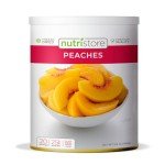 Nutristore Freeze-Dried Peaches | Emergency Food Supply