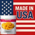 Nutristore Freeze-Dried Peaches | Emergency Food Supply
