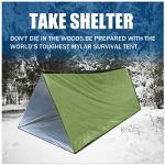 JUBSOSCAMP Mylar Emergency Thermal Tent for Two