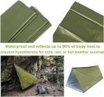 JUBSOSCAMP Mylar Emergency Thermal Tent for Two