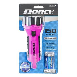 Dorcy 55 Lumen Waterproof LED Flashlight, Pink