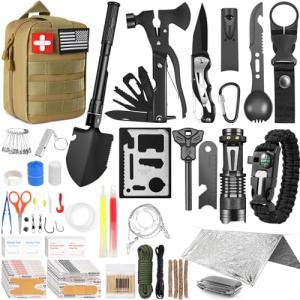 149-Piece Survival Kit for Outdoor Adventures