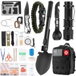 123-Piece Tactical First Aid Kit for Emergencies