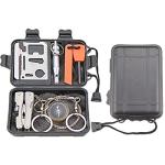 EMDMAK Black Survival Kit for Outdoor Adventures