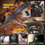 14-in-1 Survival Kit for Camping and Hiking
