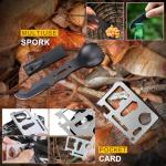 14-in-1 Survival Kit for Camping and Hiking