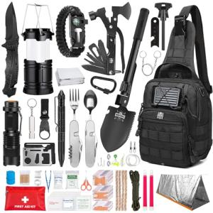 Monterra Survival Kit: 265-Piece Emergency Gear Pack