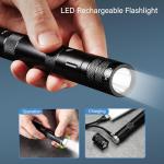 9-in-1 Camping Survival Kit with Flashlight and More