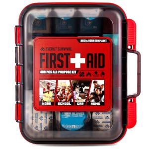 Comprehensive 400-Pc First Aid Kit for Everyone