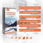 4 Pack - Mylar Thermal Blankets for Emergencies