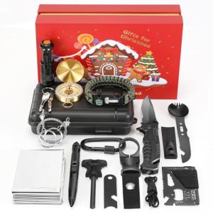 17-in-1 Survival Kit for Men - Perfect Gift