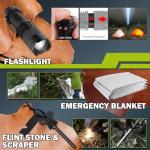 17-in-1 Survival Kit for Men - Perfect Gift