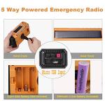 NOAA Weather Radio: 5-Way Powered Emergency Radio