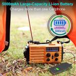 NOAA Weather Radio: 5-Way Powered Emergency Radio