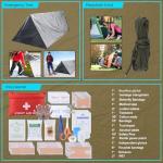 Emergency Survival Kit with First Aid and Gear