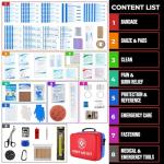 410-Piece Dual-Color Emergency First Aid Kit