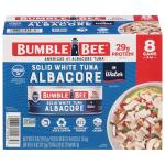 Bumble Bee White Albacore Tuna, 5 Oz, 8 Pack