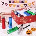 20-Pack Aluminum 6-LED Flashlights with Lanyards