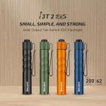 OLIGHT I3T 2 EOS Compact EDC Flashlight, 200 Lumens