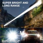 Super Bright 20,000 Lumen Rechargeable Tactical Flashlights