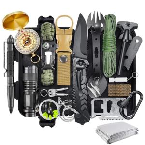 30-in-1 Survival Kit for Outdoor Adventures