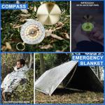 30-in-1 Survival Kit for Outdoor Adventures