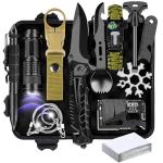 16-in-1 Survival Kit for Camping and Outdoor Adventures