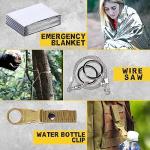 16-in-1 Survival Kit for Camping and Outdoor Adventures