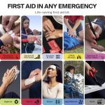 SurviveX Pro First Aid Kit for Travel and Outdoors