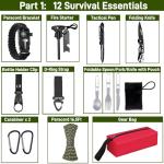 2025 Survival Kit Advent Calendar for Outdoor Men