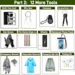 2025 Survival Kit Advent Calendar for Outdoor Men
