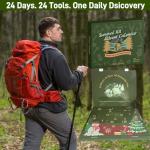 2025 Survival Kit Advent Calendar for Outdoor Men