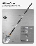 Military-Grade Camping Shovel Axe Survival Kit