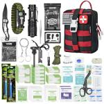 242-Piece Tactical First Aid Kit for Emergencies