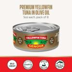Wild Caught Yellowfin Tuna in Olive Oil - 8 Cans