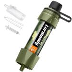 Lormandy Portable Straw Water Filter for Emergencies