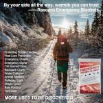 9 Pack Emergency Blankets for Survival and Rescues