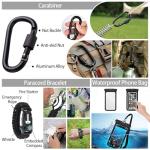 144-Piece Emergency Survival Kit with Molle Pouch