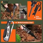 Alritz 12-in-1 Emergency Survival Kit for Outdoors