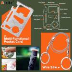 Alritz 12-in-1 Emergency Survival Kit for Outdoors
